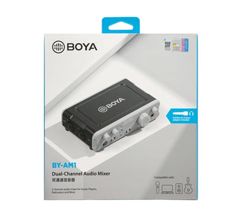 BOYA BY-AM1 Dual-Channel Audio Mixer With 3 Year Warranty