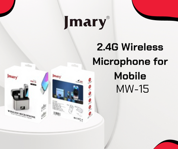 Jmary MW-15 2.4G wireless Microphone for Mobile (Type-C)