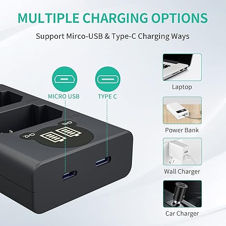 Caisi Dual Charger For Sony FZ 100 Battery