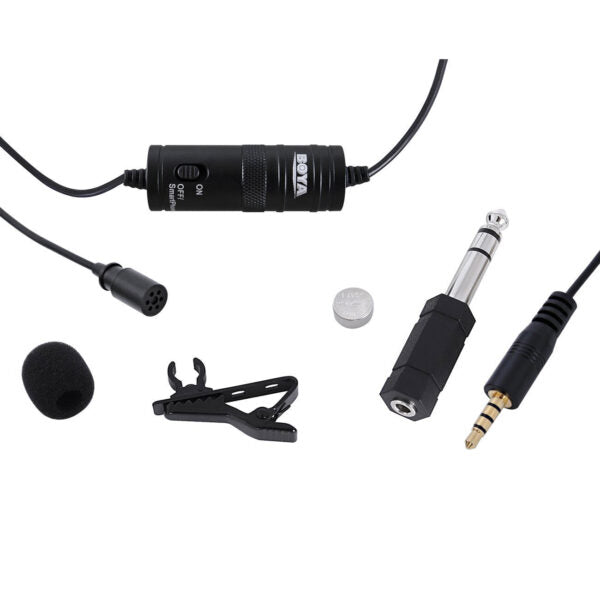 BOYA BY-M1 Lavalier Microphone With 3 Year Warranty