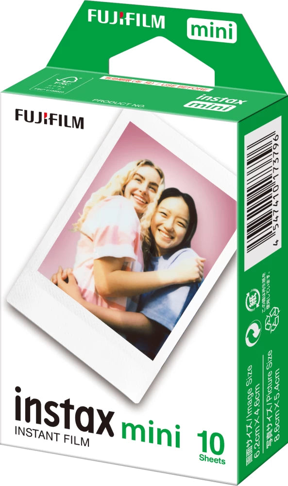 Fujifilm Instax Mini Instant Film – White (10 Sheets)