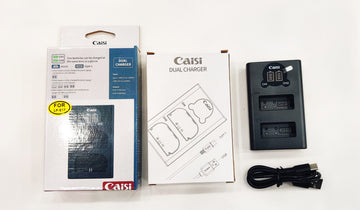 Caisi Dual Charger For Canon Lp-E17 Battery